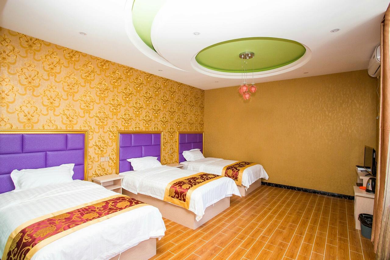哈尔滨机场东方红运宾馆 Hotell Exteriör bild